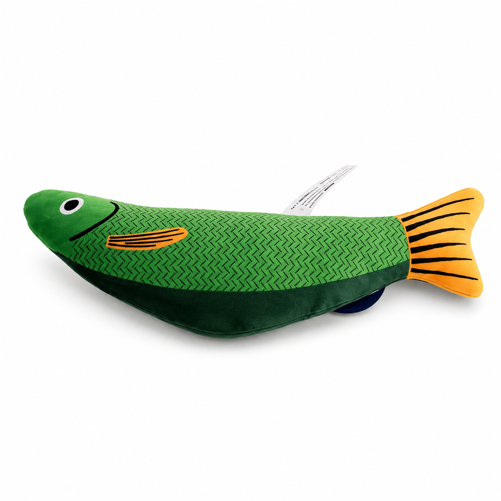 Brat Paws Fin & Play — Interactive Cat Kicker Toy