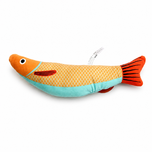 Brat Paws Fin & Play — Interactive Cat Kicker Toy
