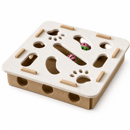 Brat Paws Dig & Discover — Interactive Cat Puzzle Box