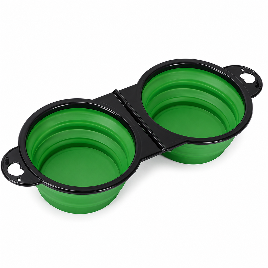 Brat Paws™ FoldGo Double Bowl