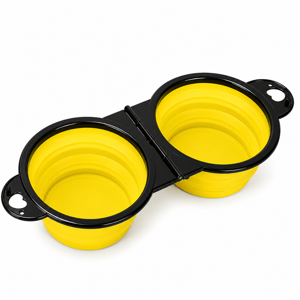 Brat Paws™ FoldGo Double Bowl