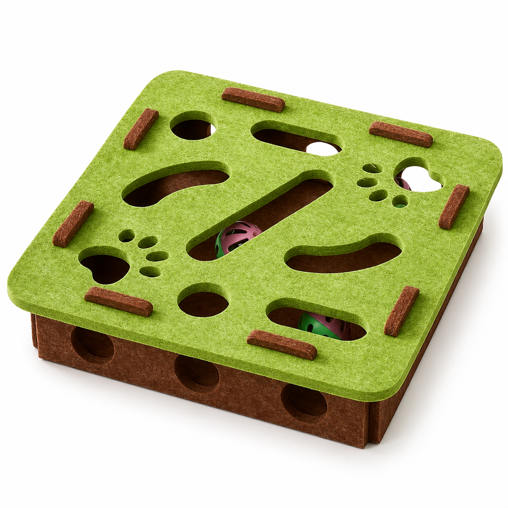 Brat Paws Dig & Discover — Interactive Cat Puzzle Box